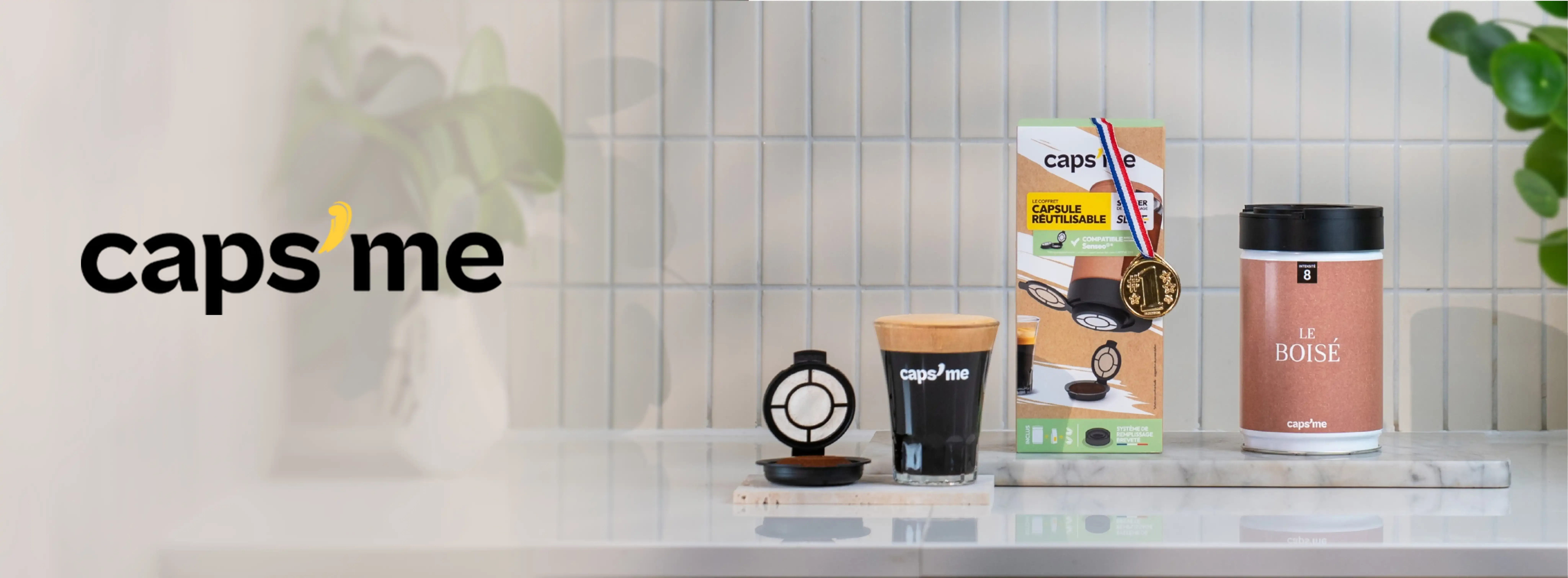 Stránka výrobce Caps Me na B2B e-shopu Ingredi Europa