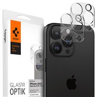 Spigen Glass tR Optik 2 Pack, crystal clear - iPhone 15 Pro/15 Pro Max/iPhone 14 Pro/14 Pro Max