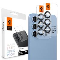 Spigen Glass tR EZ Fit Optik Pro HD 2 Pack, black - Samsung Galaxy S25