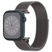 Spigen Metal Fit, graphite - Apple Watch 49mm/45mm/44mm/42mm