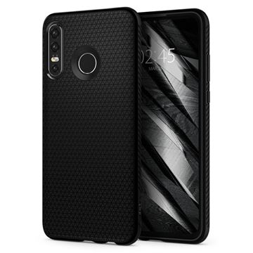 Spigen Liquid Air, black - Huawei P30 Lite/N.E.