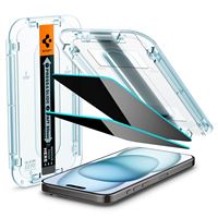 Spigen Glass tR EZ Fit HD Privacy 1 Pack - iPhone 15