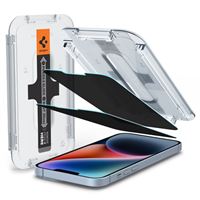 Spigen Glass tR EZ Fit Transparency Sensor Open Privacy 2 Pack - iPhone 14/13 Pro/13