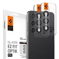 Spigen Glass tR EZ Fit Optik Pro 2 Pack, black - Samsung Galaxy S24+