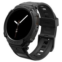 Spigen Rugged Armor Pro, matte black - Galaxy Watch 8 (44mm)