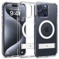 Spigen Caseology Capella MagSafe Kickstand, clear white - iPhone 15 Pro
