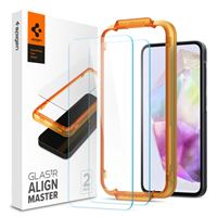 Spigen Glass tR AlignMaster 2 Pack -  Samsung Galaxy A35