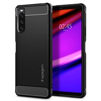 Spigen Rugged Armor, black - Sony Xperia 10 IV