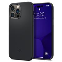 Spigen Silicone Fit MagSafe, black - iPhone 14 Pro Max