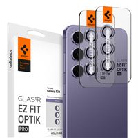 Spigen Glass tR EZ Fit Optik Pro 2 Pack, violet - Samsung Galaxy S24