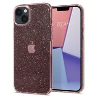 Spigen Liquid Crystal Glitter, rose quartz - iPhone 14