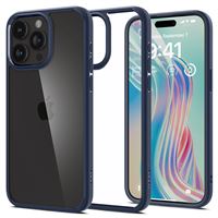 Spigen Ultra Hybrid, navy blue - iPhone 15 Pro