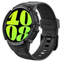 Spigen Rugged Armor Pro, black - Samsung Galaxy Watch6 44mm