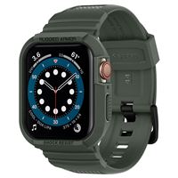 Spigen Rugged Armor Pro, green - Apple Watch 45mm/44mm