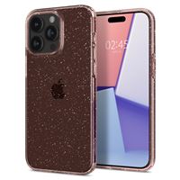 Spigen Liquid Crystal Glitter, rose quartz - iPhone 15 Pro