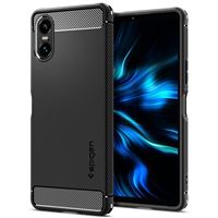 Spigen Rugged Armor, matte black - Sony Xperia 10 VI