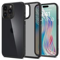 Spigen Ultra Hybrid, frost black - iPhone 15 Pro Max