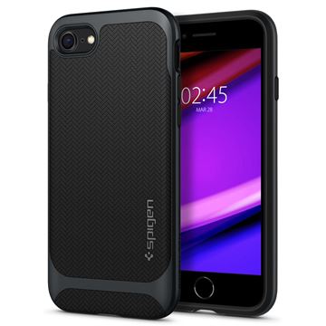 Spigen Neo Hybrid, metal slate - iPhone SE 2022/SE 2020/8/7