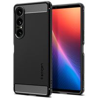 Spigen Rugged Armor, matte black - Sony Xperia 1 VII