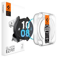 Spigen Glass tR EZ Fit 2 Pack - Samsung Galaxy Watch6 40mm