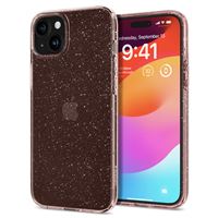 Spigen Liquid Crystal Glitter, rose quartz - iPhone 15 Plus