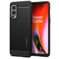 Spigen Rugged Armor, black - OnePlus Nord 2 5G