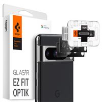 Spigen Glass tR EZ Fit Optik Black 2 Pack - Google Pixel 8 Pro