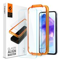 Spigen Glass tR AlignMaster 2 Pack -  Samsung Galaxy A55