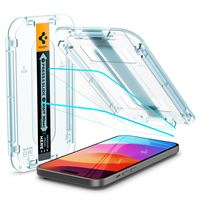 Spigen Glass tR EZ Fit 2 Pack, transparency - iPhone 15 Plus