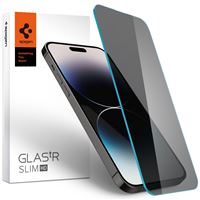 Spigen Glass tR Slim HD 1 Pack Anti Glare/Privacy Transparency Sensor Protection - iPhone 14 Pro