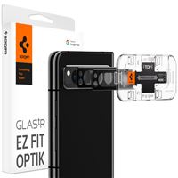 Spigen Glass EZ Fit Optik Pro 2 Pack, black - Google Pixel Fold