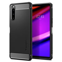 Spigen Rugged Armor, black - Sony Xperia 10 V