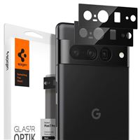 Spigen Glass Optik 2 Pack, black - Google Pixel 7 Pro