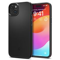 Spigen Thin Fit, black - iPhone 15