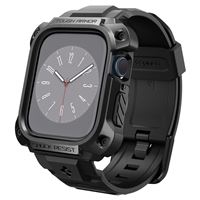 Spigen Tough Armor Pro, metal black - Apple Watch 9/8/7 45mm
