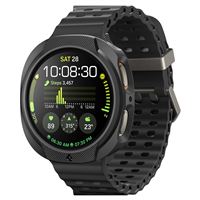 Spigen Liquid Air, matte black - Galaxy Watch 8 (44mm)