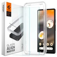 Spigen Glass AlignMaster 2 Pack, clear - Google Pixel 6a