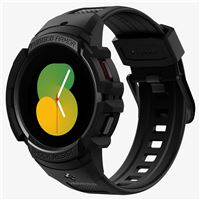 Spigen Rugged Armor Pro, black - Samsung Galaxy Watch5/4 44mm