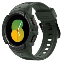 Spigen Rugged Armor Pro, military green -Samsung Galaxy Watch 5/4 (44mm)