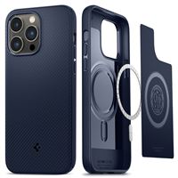 Spigen Mag Armor MagSafe, navy blue - iPhone 14 Pro