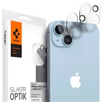Spigen Glass Optik 2 Pack, clear - iPhone 14/iPhone 14 Plus