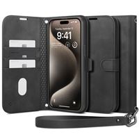 Spigen Wallet S Pro, black - iPhone 15 Pro Max
