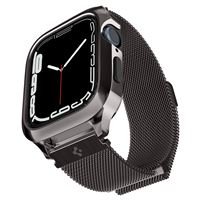 Spigen Metal Fit Pro, graphite - Apple Watch 9/8/7 45mm