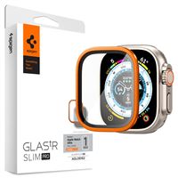 Spigen Glass tR Slim Pro 1 Pack, orange - Apple Watch Ultra 2/Ultra 49mm