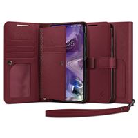 Spigen Wallet S Plus, burgundy - Samsung Galaxy S23