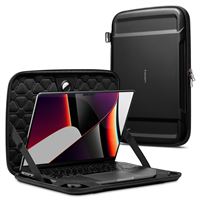 Spigen Rugged Armor Pro, black - MacBook Pro 16" M3 2023/M2 2023/M1 2021