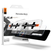 Spigen Mercedes Benz Glass tR EZ Fit Anti Glare Screen Protector 2 Pack - E-Class 2021/2020