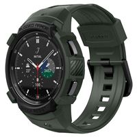 Spigen Rugged Armor Pro, military green - Samsung Galaxy Watch 4 Classic (46mm)