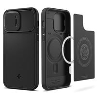 Spigen Optik Armor MagSafe, black - iPhone 14 Pro Max